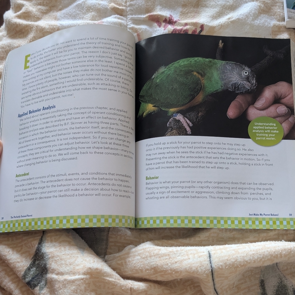 Set Of Three Parrot Training Books - Picture 3 of 8